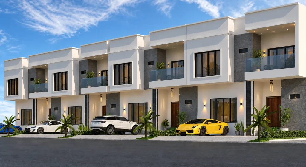 4BDR Terraces Render 01